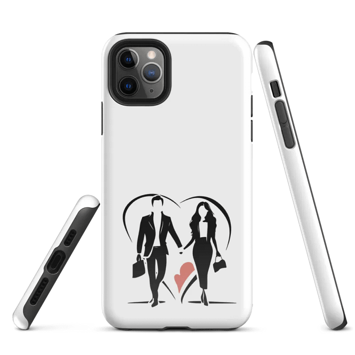 Modern Love Logo Tough Case for Iphone (White) product image (1)
