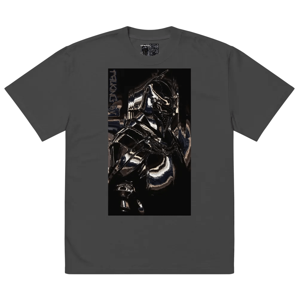 Shining Darkness Oversized Faded T-Shirt product image (2)