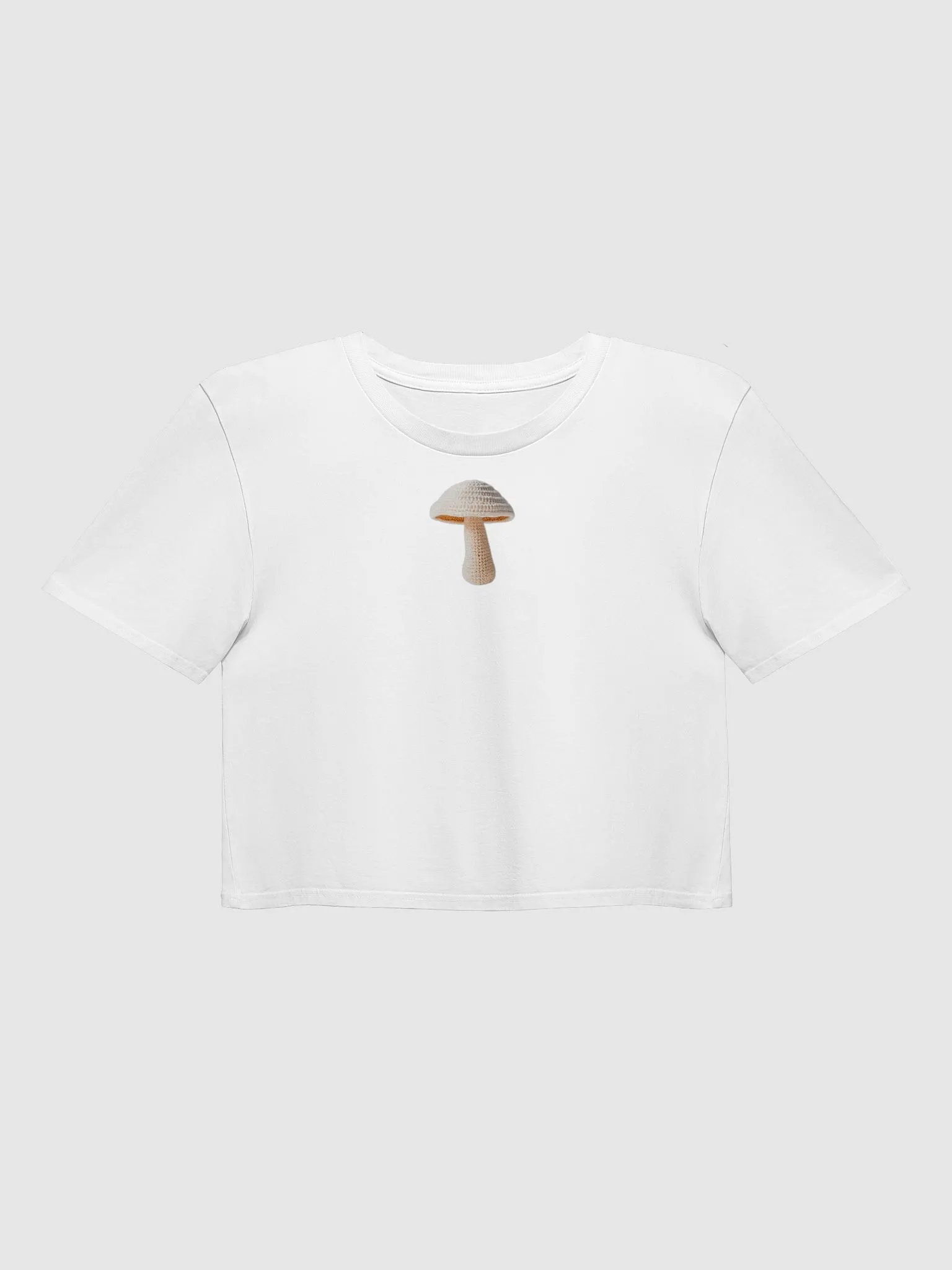 CozyAvocado Women's Premium Mushroom Crop Top #5 product image (3)