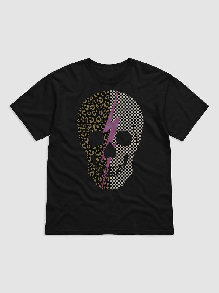 Split Skull Leopard T-Shirt product image (1)
