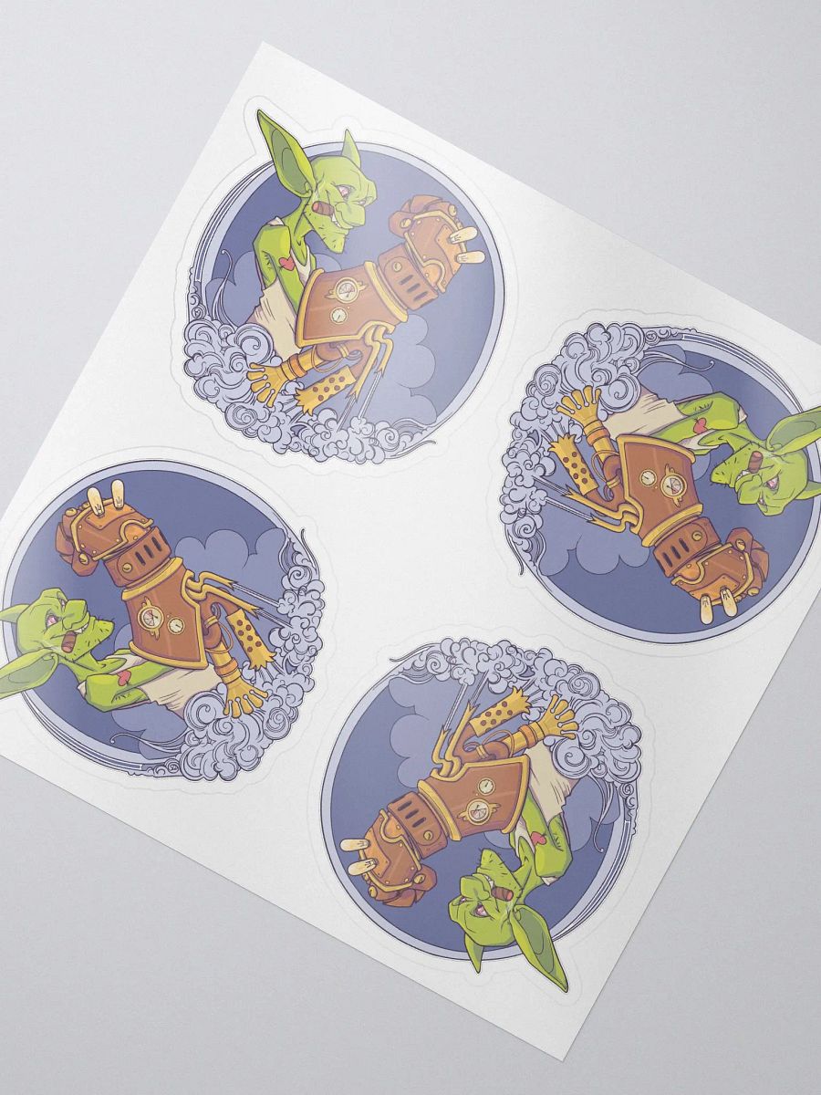 Mecha Logo Sticker Sheet product image (3)