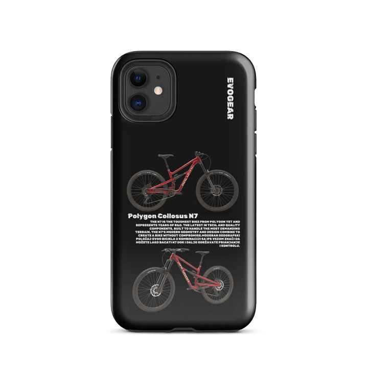 Black Collosus N7 iPhone Case product image (2)