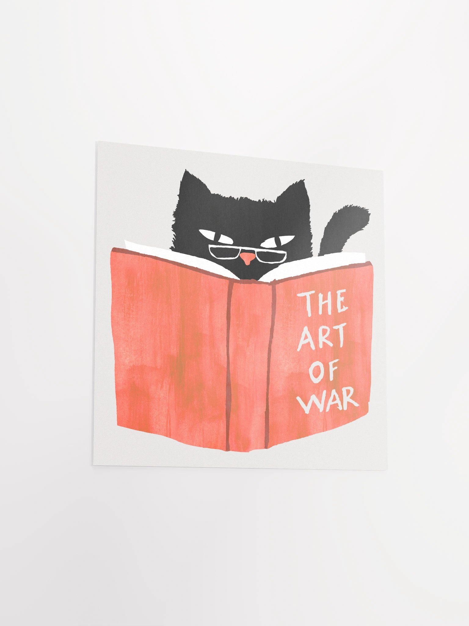 Diabolic cat art print product image (12)