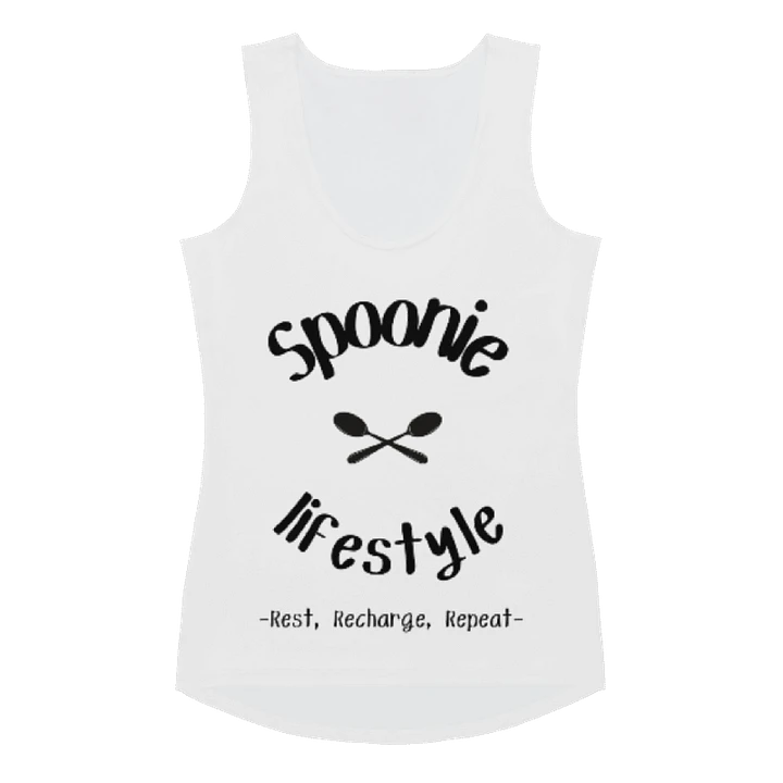 Spoonie Lifestyle- Rest, Recharge, Repeat Tank Top (Women's) product image (1)