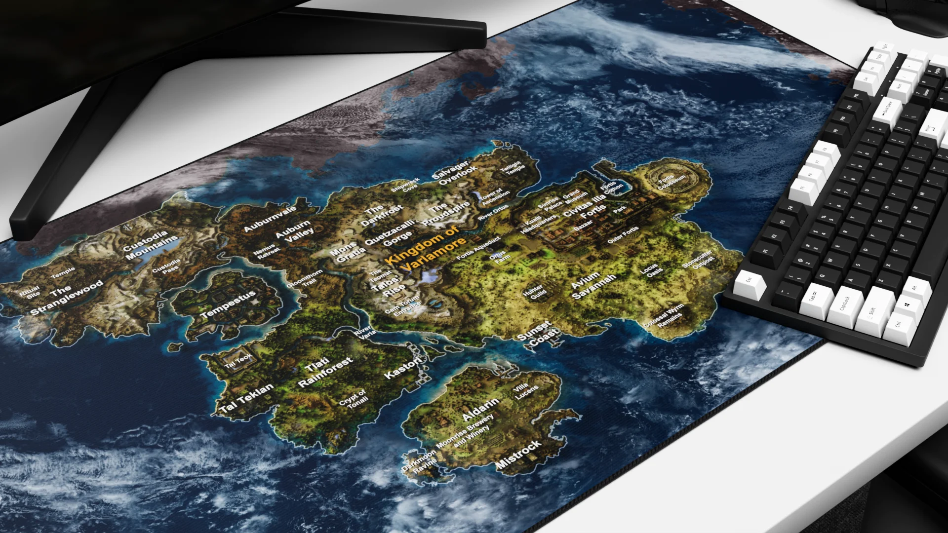 OSRS Kingdom of Varlamore Desk Mat product image (4)