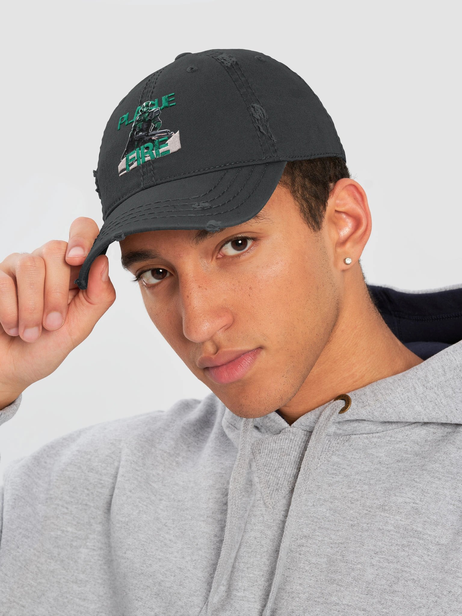 Plaguefire Distressed Dad Cap product image (19)