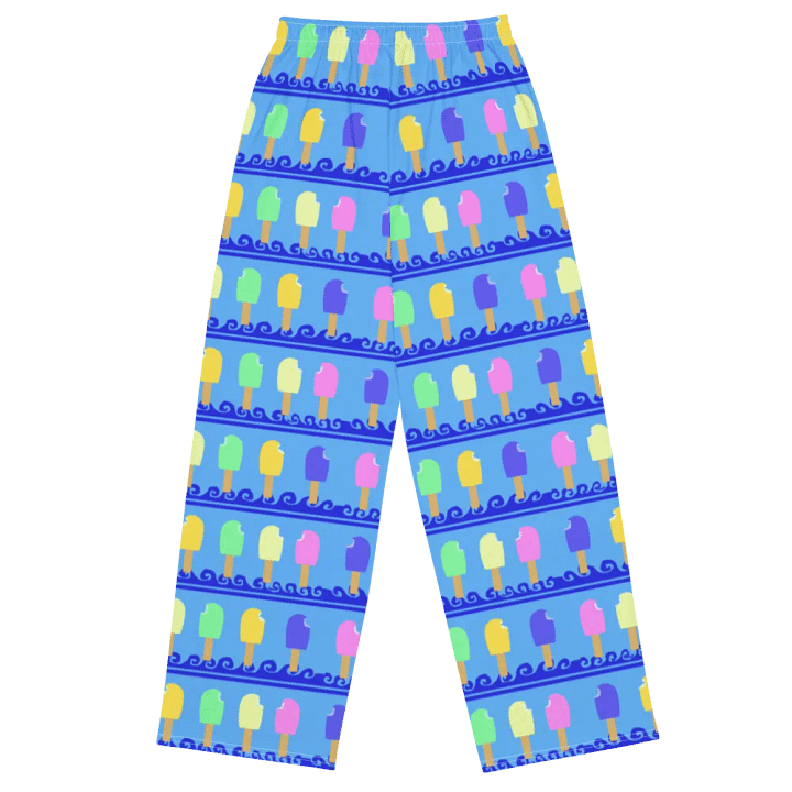 Ice Cream Bars Pattern Wideleg Pants product image (1)