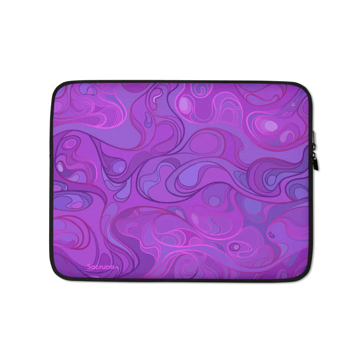 PURPLE SWIRL - Laptop Sleeve product image (1)