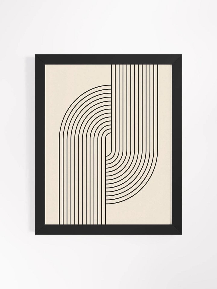 Symmetry in Motion Framed Poster product image (12)