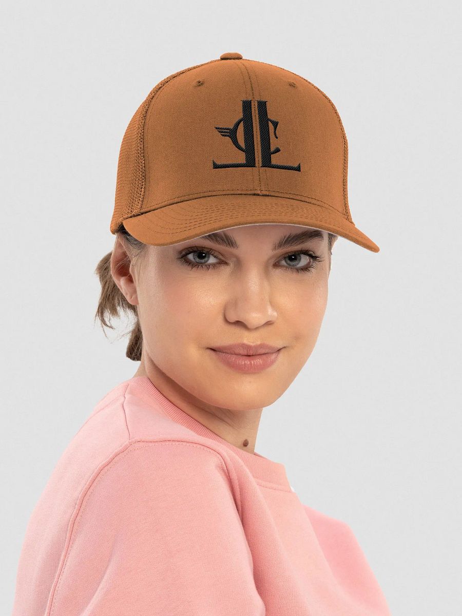 Legacy Co Official - Black Logo Flexfit Mesh Back Trucker Hat product image (13)