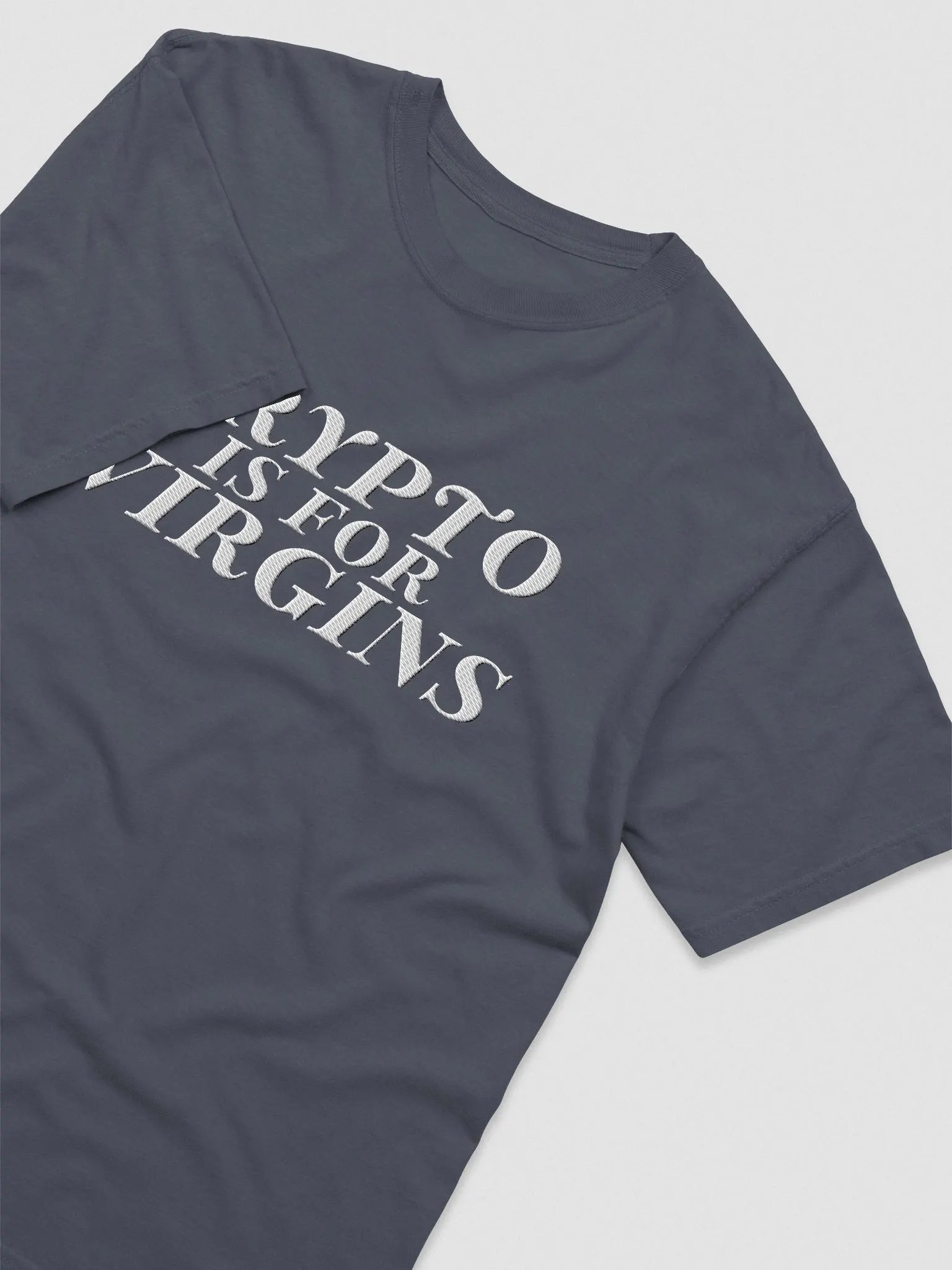 'Crypto' Embroidered Tee product image (3)