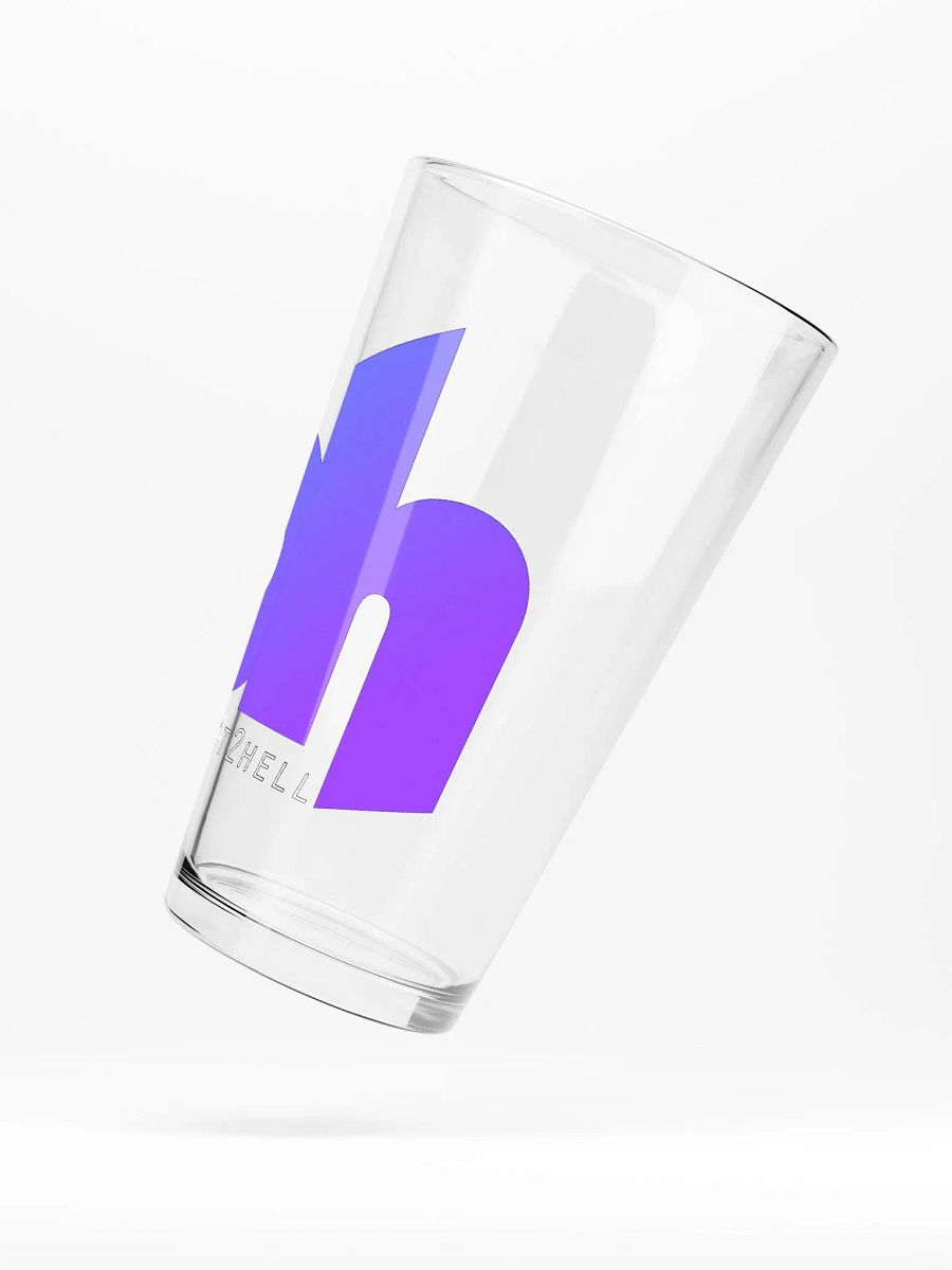 d2h Logo Pint Glass product image (5)
