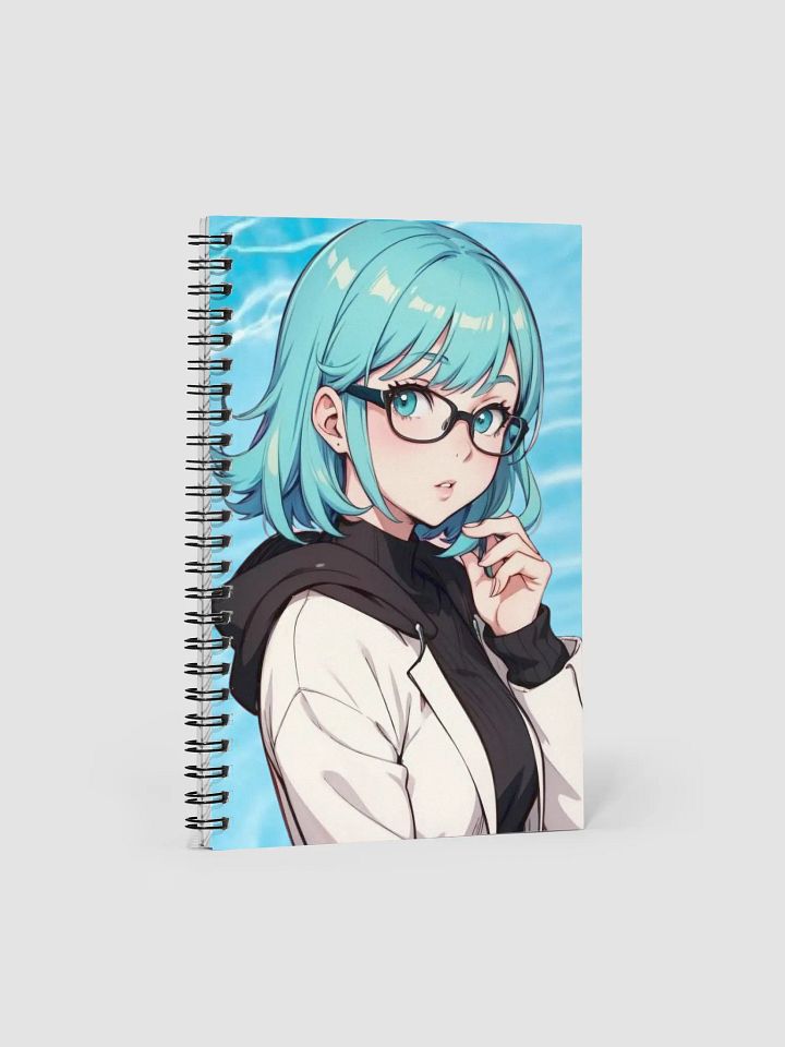 (AQUA WAIFU) K Spiral Notebook product image (1)