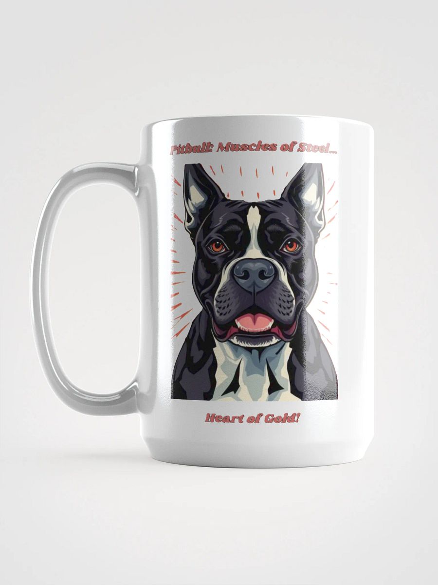 Pitbull Portrait Mug product image (2)