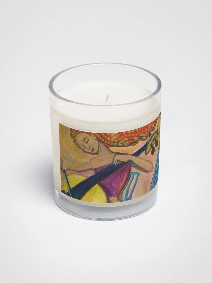 Unscented Soy Wax Candle with Original Tania Elizabeth Artwork product image (2)