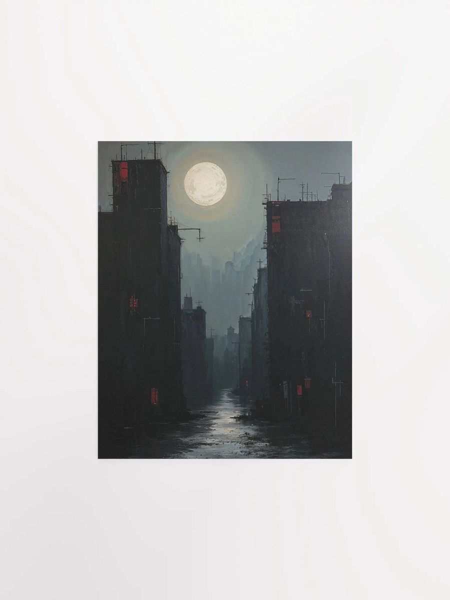 Moonlit Metropolis Poster product image (14)