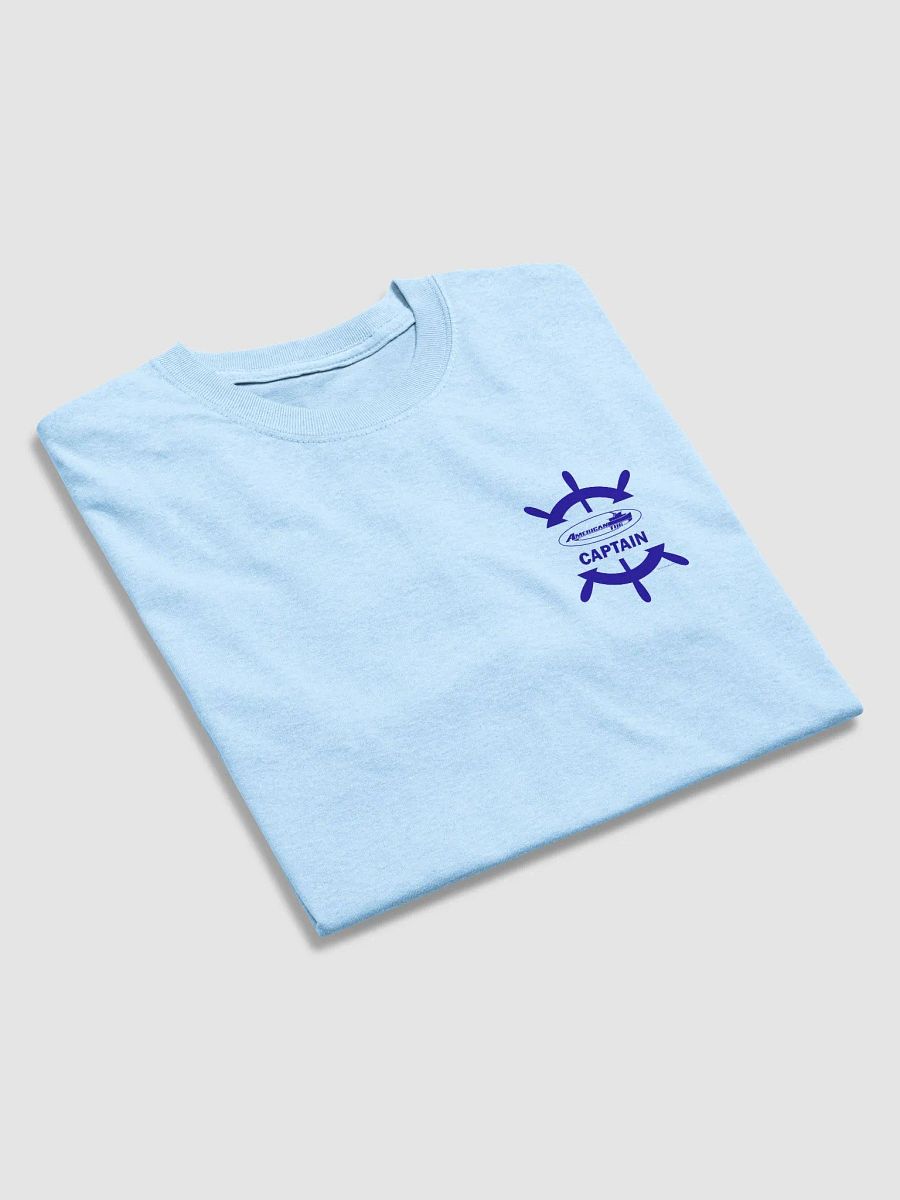 American Tug Captain - T-Shirt - Light Shirt w/Blue Logo product image (5)