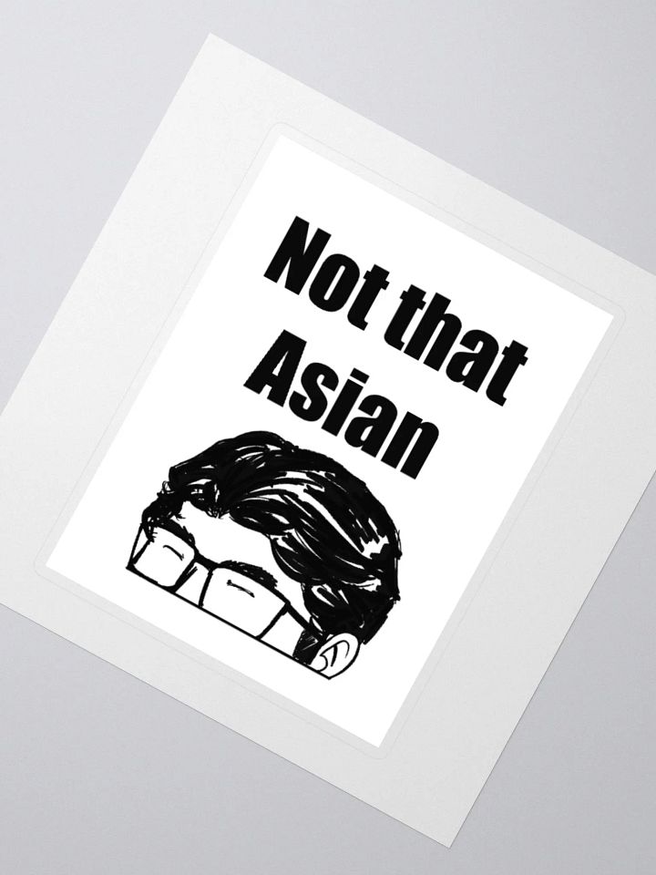 Not That Asian Sticker product image (6)