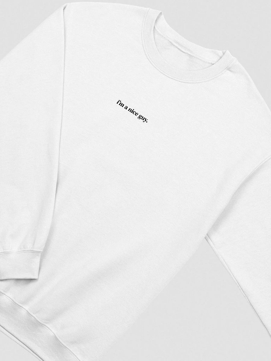 nice guy crewneck 2.0 (embroidered) product image (3)
