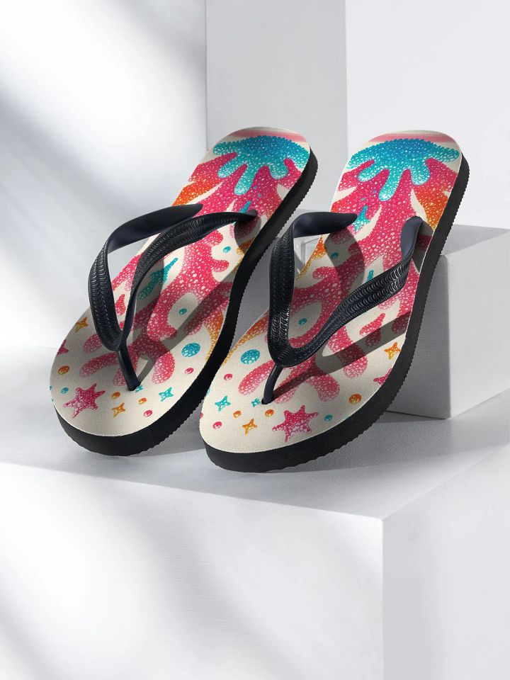 Coral Delight Flip Flops product image (2)