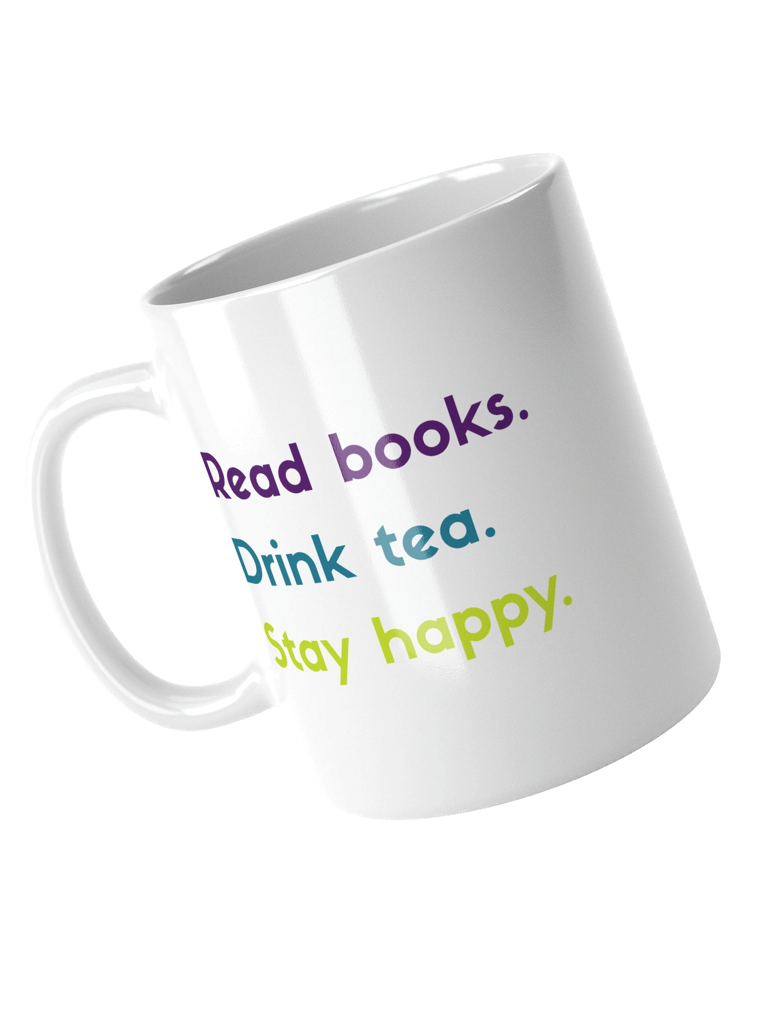 Happy Reader's Tea Mug (White) product image (10)
