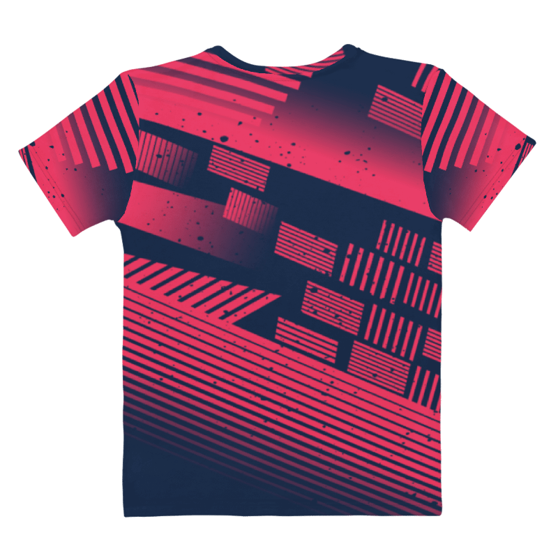 Red Stripes | Women's Crew Neck T-Shirt product image (5)