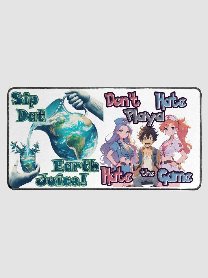 Dual design large mouse pad! product image (1)