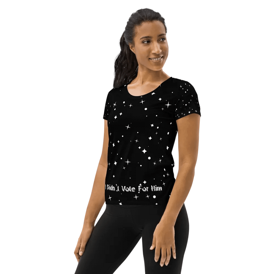 Resistor, I Didn't Vote for Him (words only) Stars Tee product image (3)