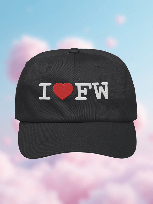 I ❤️ Fourthwall Dad Hat product image (1)