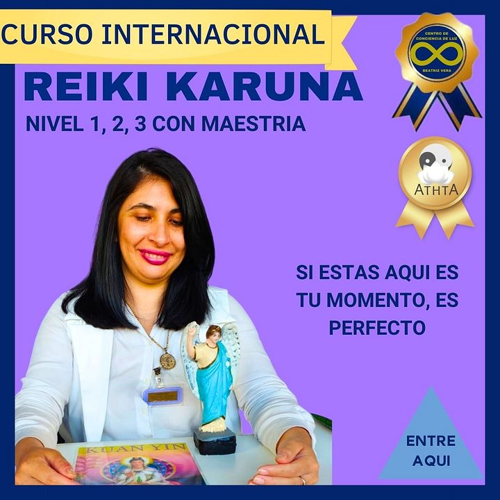 Reiki karuna nivel 1, 2, 3 con maestría (clase diferidas digital) product image (2)