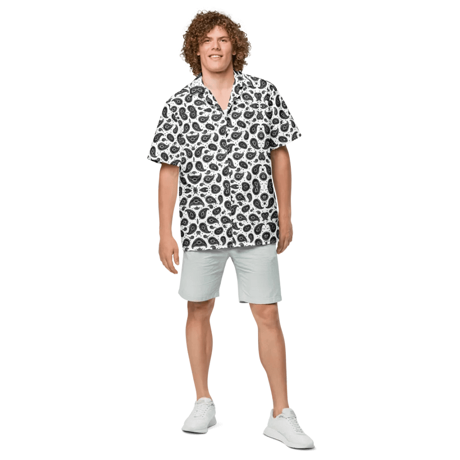 Paisley Gang Hawaii White Shirt product image (4)