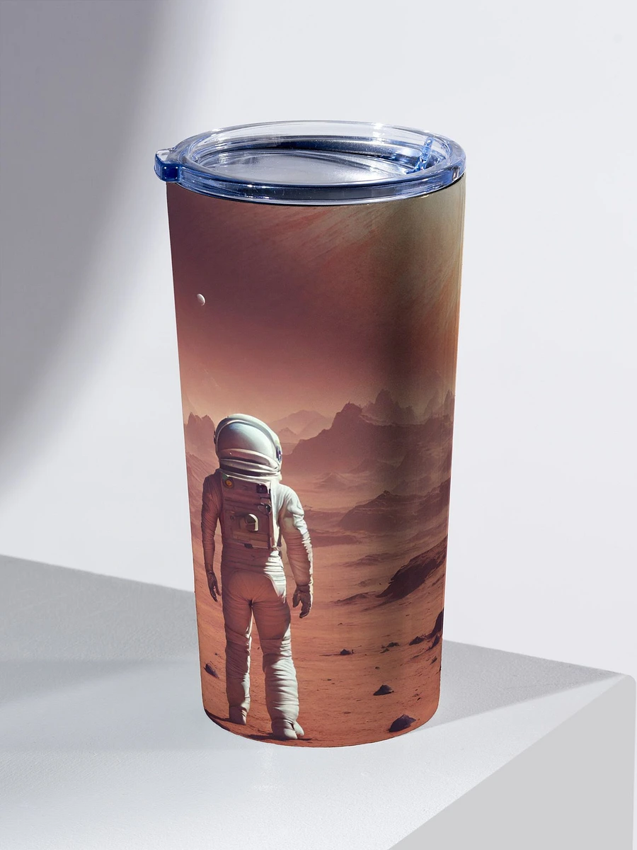 Astronaut On Alien Planet Stainless Steel Tumbler product image (2)