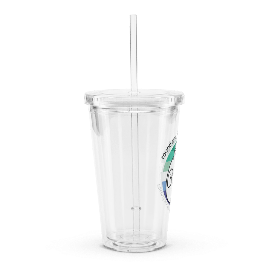 Round and Proud Manul Gay MLM Version - Transparent Cup & Straw product image (3)