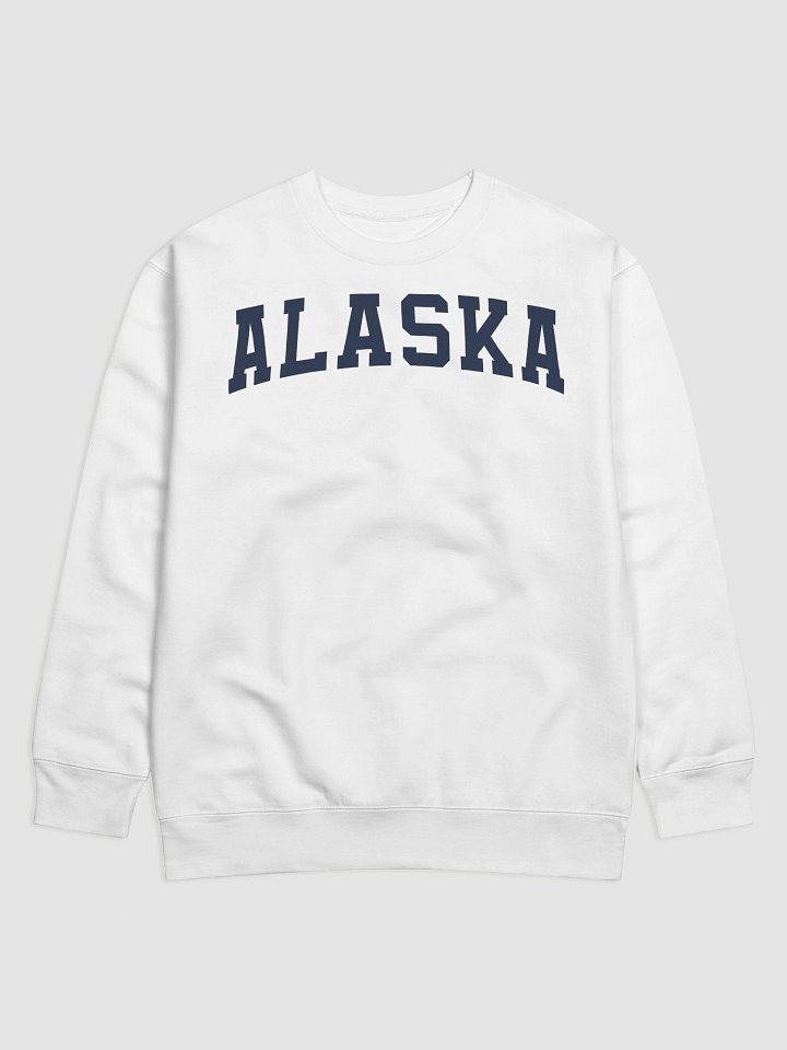 Alaska Vintage Varsity Premium Sweatshirt product image (58)
