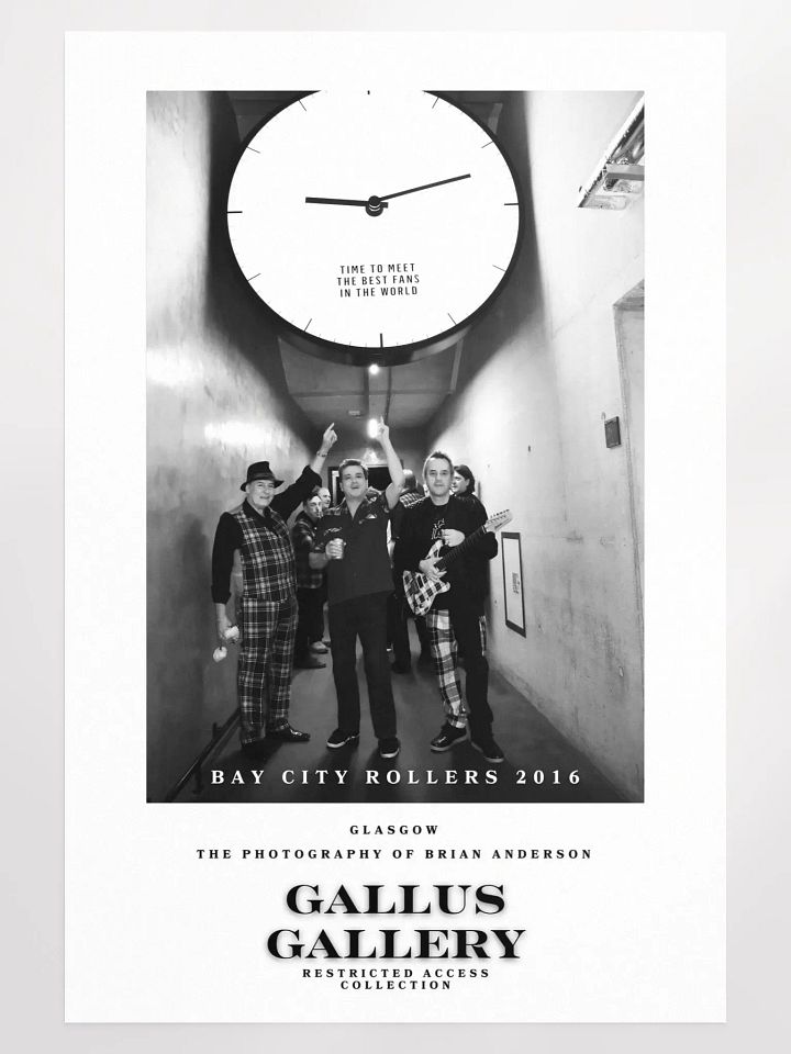 Gallus - Restricted Access Collection - Glasgow Bay City Rollers product image (1)