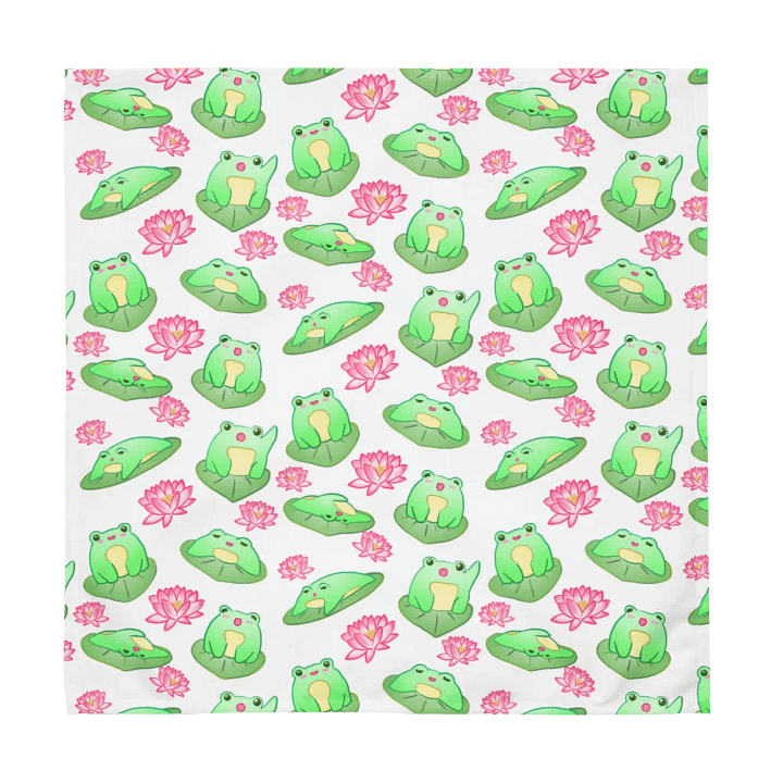 Kawaii Froggie Cloth Napkins product image (1)