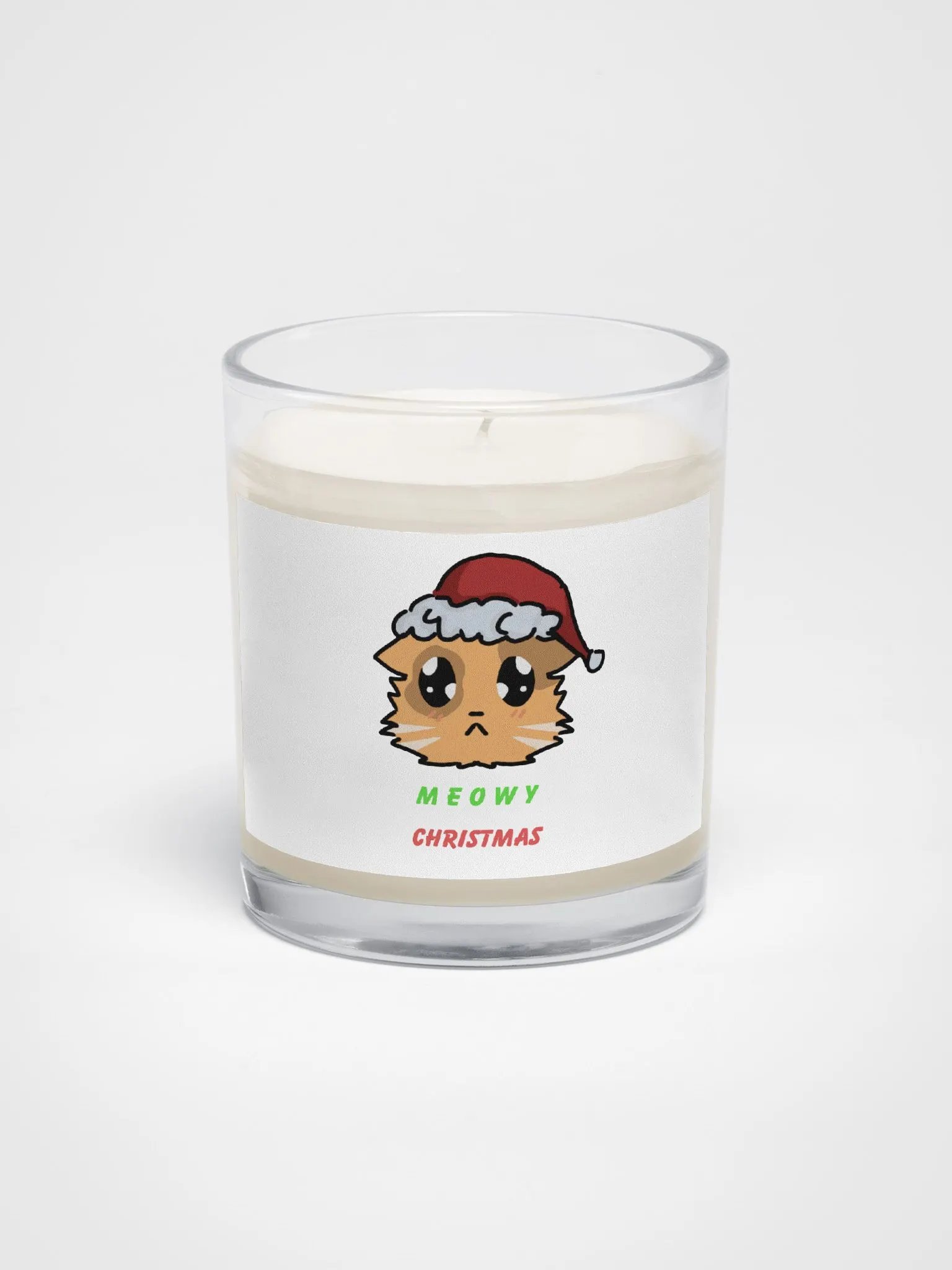 Meowy Christmas Soy Wax Candle product image (1)