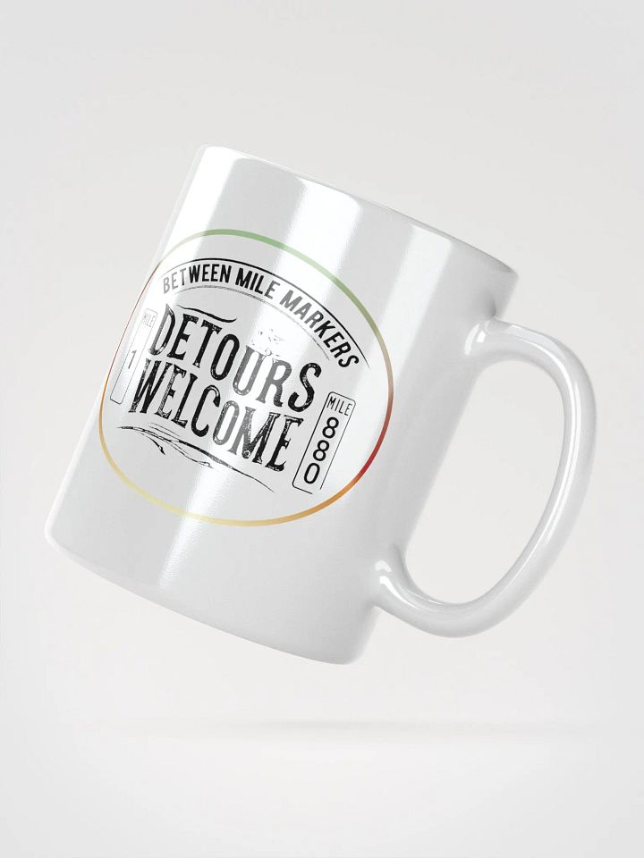 Detours Welcome White Coffee Mug product image (5)