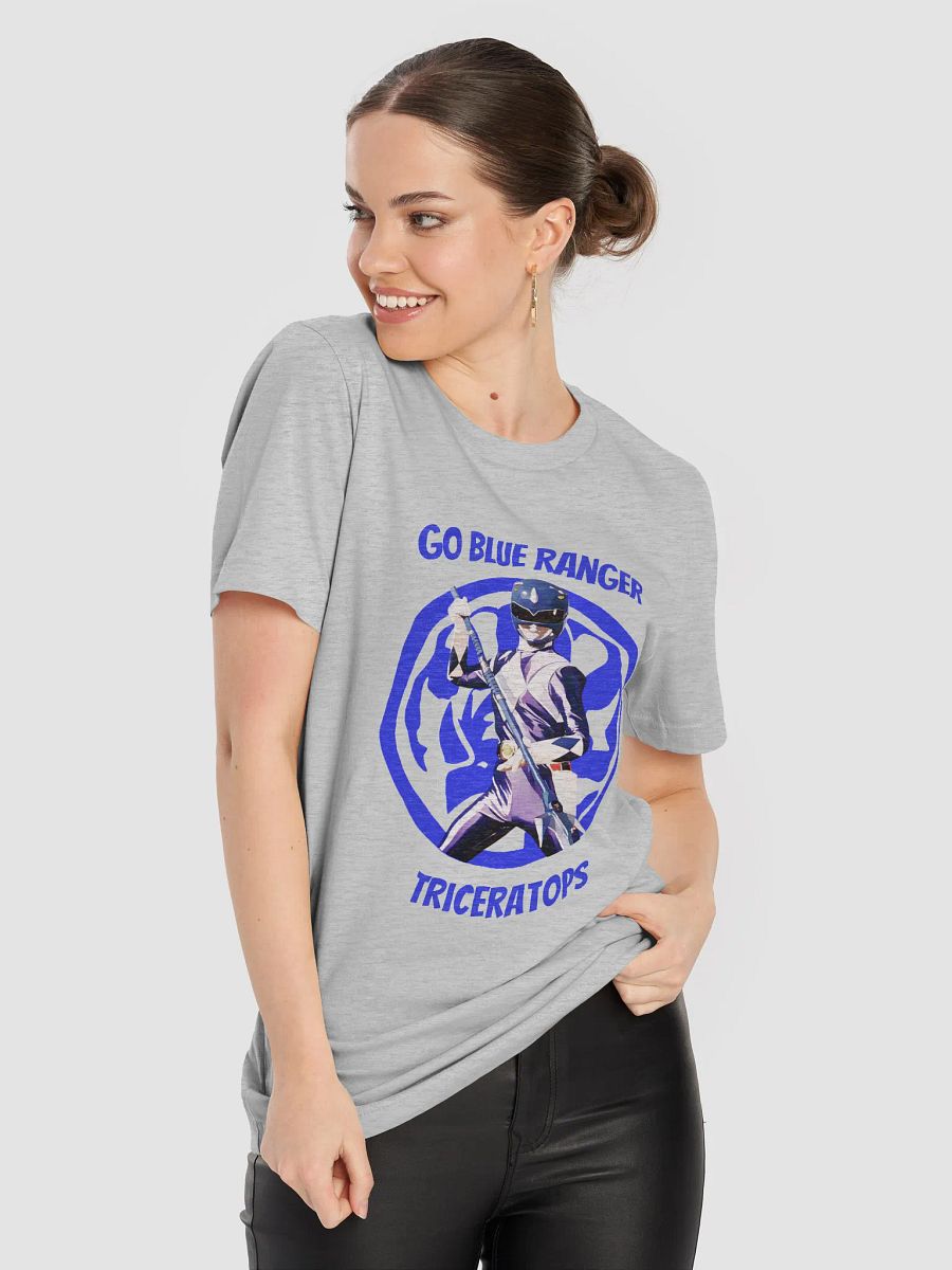Triceratops Blue Ranger SuperSoft Tee product image (43)