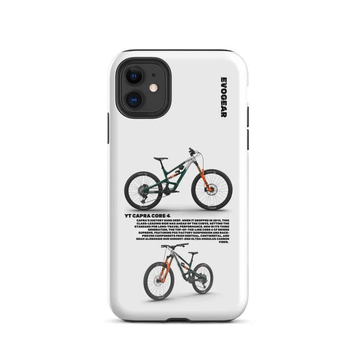 White Capra Core 4 iPhone Case product image (47)