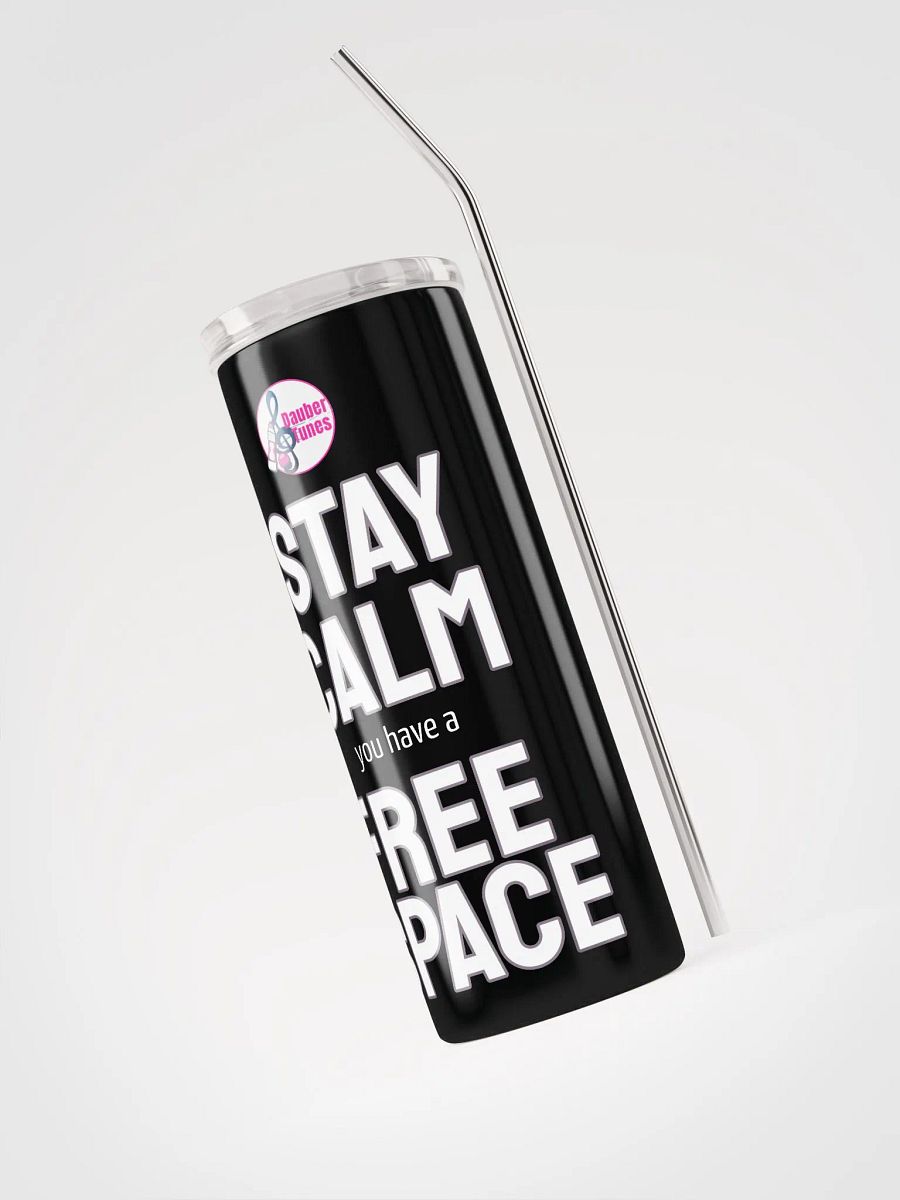 Stay Calm Stainless Steel Tumbler product image (3)