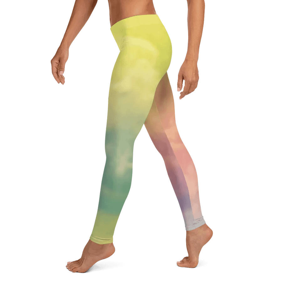 Blur cloud rainbow Design Legging - V12 product image (4)