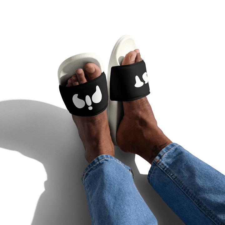White-Black Fist Pig · slides product image (2)