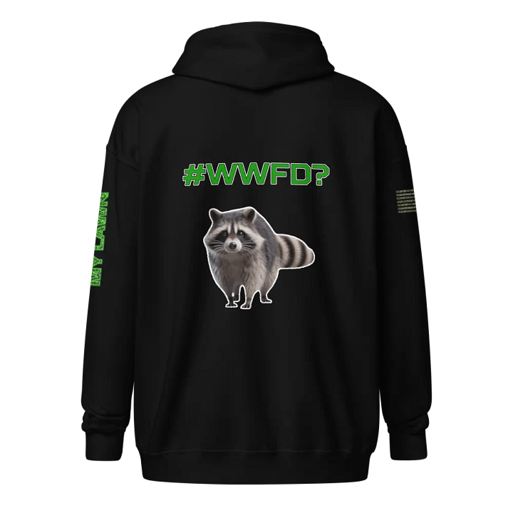 #WWFD? Gildan Unisex Heavy Blend Zip Hoodie product image (2)
