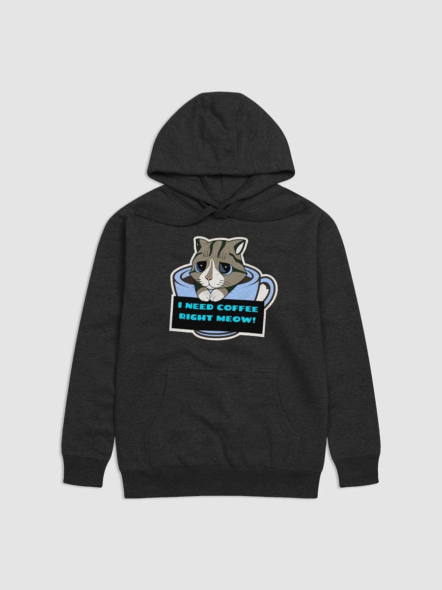 I Need Coffee Right Meow! - Unisex Premium Hoodie product image (1)