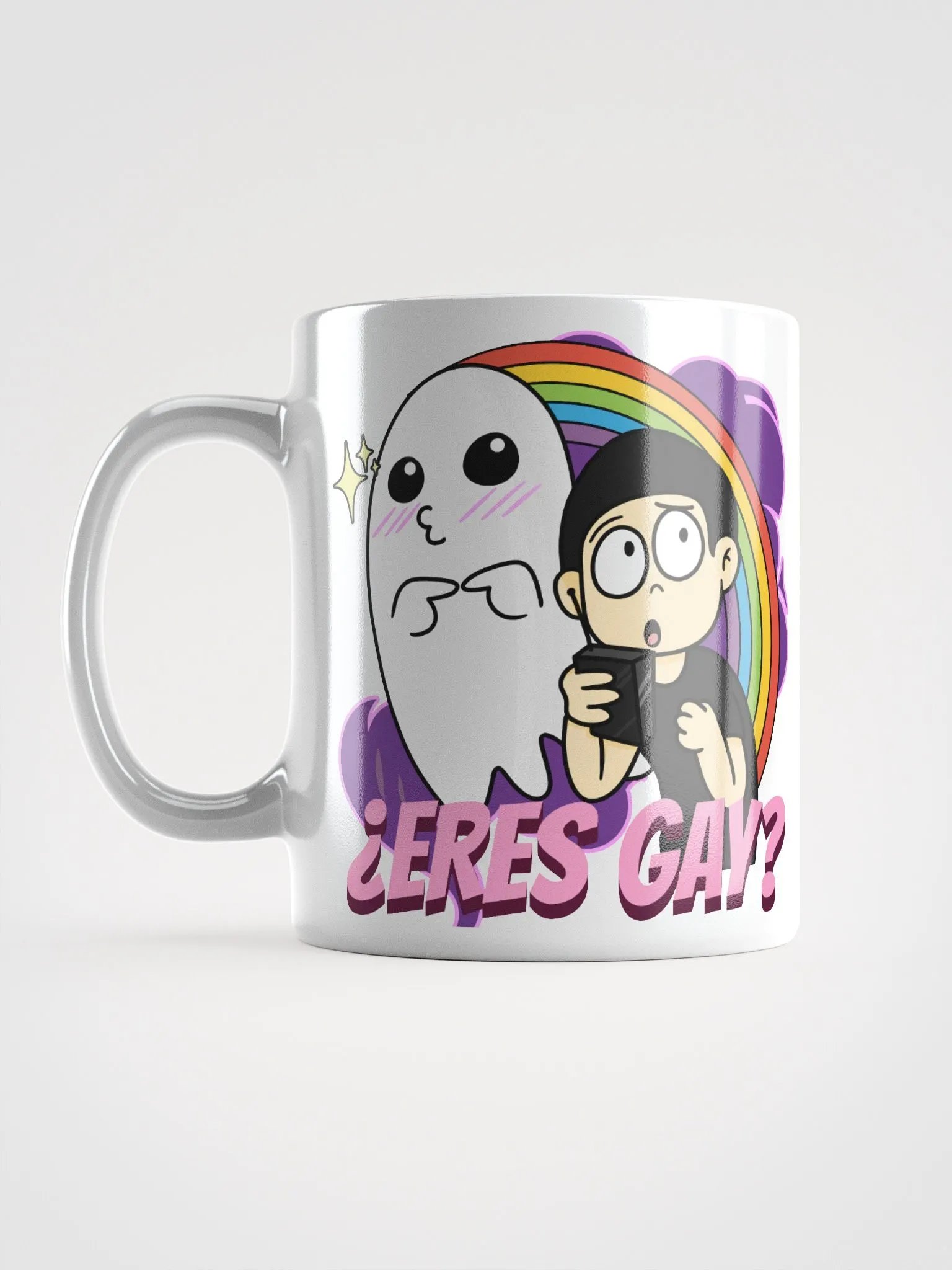 ¿Eres Gay? | Taza Blanca Brillante product image (17)