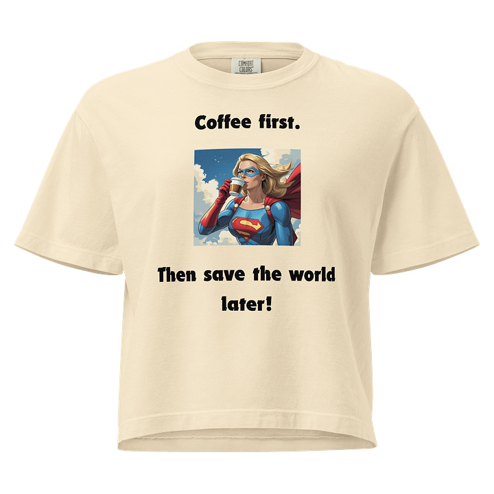 Superhero Sip Box Tee product image (3)