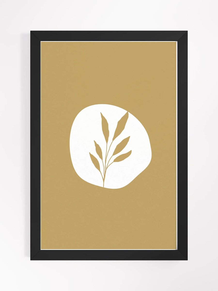 Eco-Friendly Framed Leaf Art Poster product image (6)