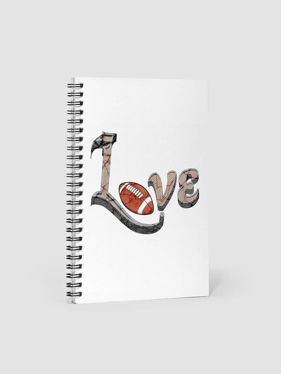 Love Football for the Game Notebook product image (1)