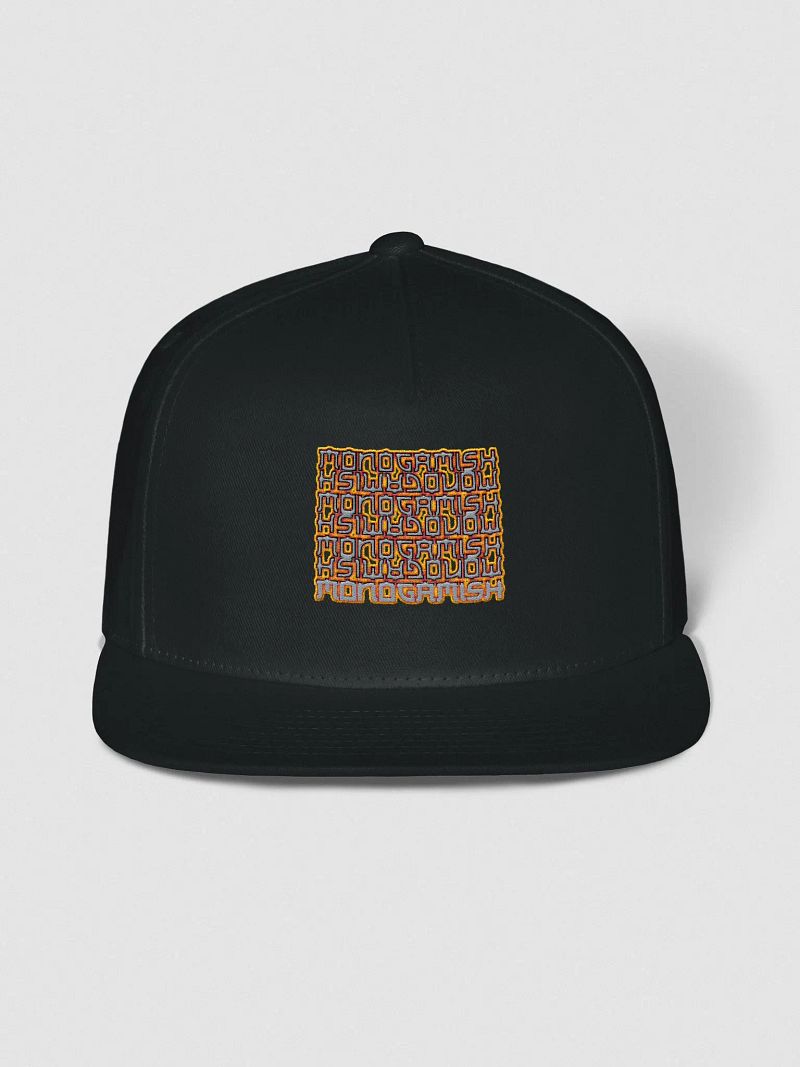 Monogamish words snap back cap